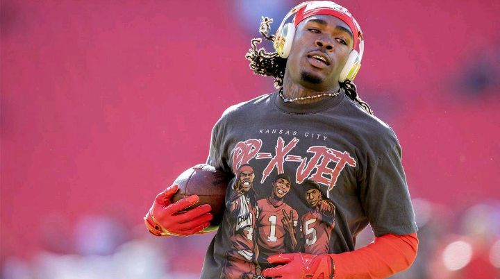 Just In: Rice, Worthy, Brown comprise new T-shirt craze in Chiefs Kingdom. How to get one...see more