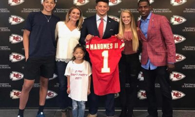 After a long time, Randi Mahomes could be seen in one place with all her children, Patrick Mahomes, Jackson, and Mia,