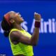 Coco Gauff produced a fine fightback to reach the US Open