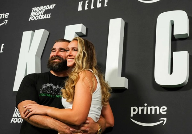 Jason Kelce Celebrate His Wife Kylie Kelce