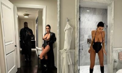 Kanye West uploads risqué photos of his new wife Bianca Censori