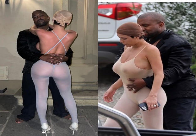 JUST IN: Bianca Censori wears see-through outfit for date night with Kanye West in Florence