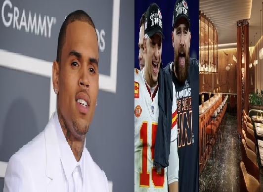 WATCH: Chris Brown visit Patrick and Tarvis Restaurant