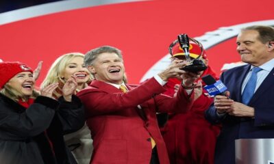 EXCLUSIVE: Kansas City Chiefs owner Clark Hunt insists he ‘NEVER said anything’ about renovating the team’s outdated locker room after billionaire was voted the worst owner in the NFL
