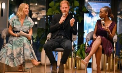 Prince Harry vows to carry on mother Diana's work in Africa at panel discussion