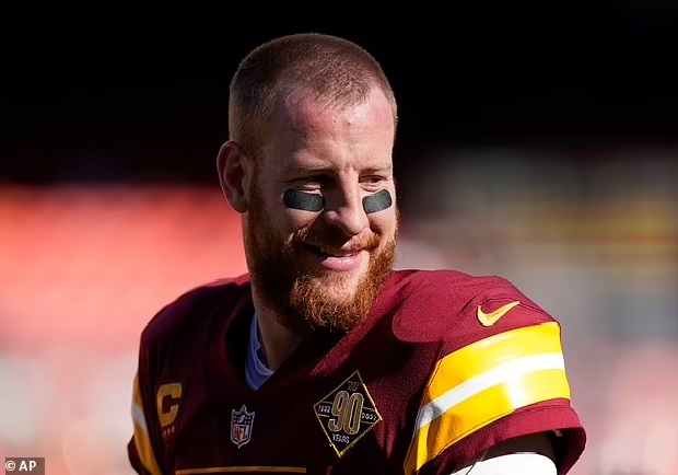 Kansas City Chiefs sign Carson Wentz to back Patrick Mahomes up as Andy Reid lands another key addition ahead of shot at historic Super Bowl 'three-peat' in the NFL next season