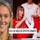 WATCH: Kylie Kelce is not like Taylor Swift or Brittany Mahomes and blushes when she's called 'Princess Kyana'