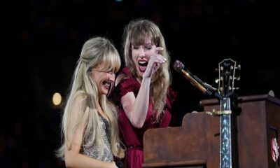 EXCLUSIVE: Sabrina Carpenter Writes Sweet Message To Taylor Swift, Fans While Reflecting On Eras Tour