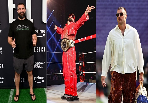 EXCLUSIVE: Seth Rollins extends WrestleMania invitation to Jason and Travis Kelce: “Bring your girl, bring all the Swifties”