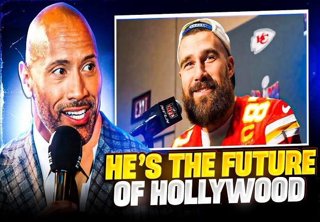 Travis Kelce Write a Movie Tittle:"THE CURSE LAND"With The Rock,Travis Promise Fans That Movie Will be Out Soon.