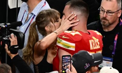 Taylor Swift Shares Travis Kelce Kiss Video