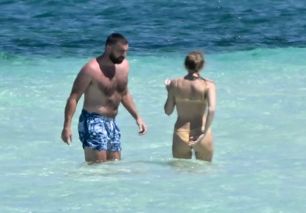 EXCLUSIVE: The component of Travis Kelce and Taylor swift at the Bahamas has drawn reprobate as they were seen making out in the water while wearing only their swimwear. This is not the first time this has happened, and their fans are demanding that they should find a private and suitable location…