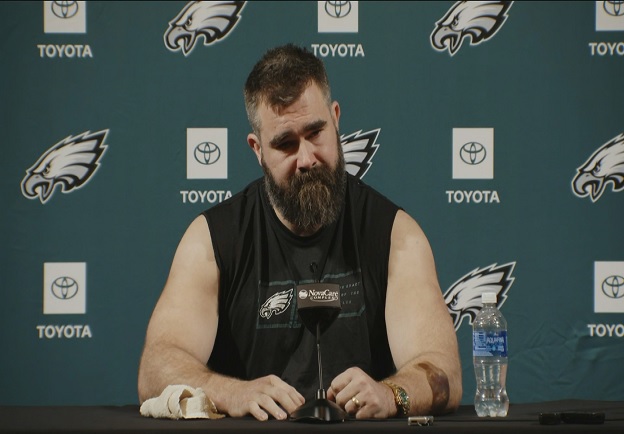EXCLUSIVE: “This is the biggest surprise of my life!” - Retired Eagles player Jason Kelce becomes the new owner of the Eagles.