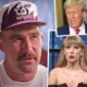 Travis Kelce Put On BLAST By Taylor Swift Fans For Liking Post Featuring Donald Trump -- LOOK!