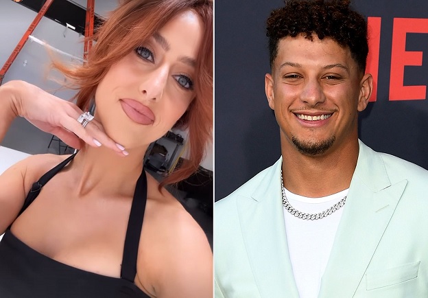 Patrick Mahomes defense Wife Brittany, Responds to her Red Hair Transformation