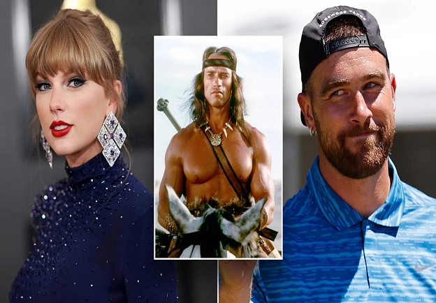 WATCH: Taylor Swift's boyfriend Travis Kelce jokes he'd name his kid after famous Arnold Schwarzenegger character