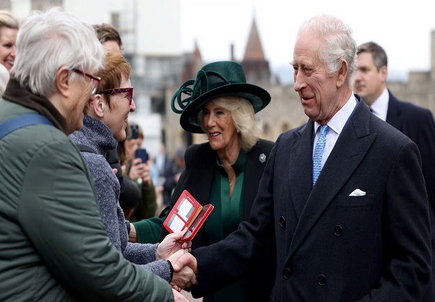 King Charles III, who took major risk by attending Easter Sunday service while receiving cancer treatment