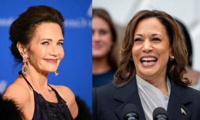 Lynda Carter hilariously claps back at a troll who called her a 'disappointment' for backing Harris.