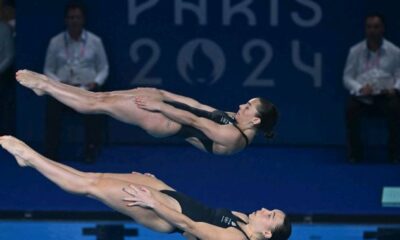 PARIS OLYMPICS 2024: TEAM GB PAIR YASMIN HARPER AND SCARLETT MEW JENSEN SECURE 3M DIVING BRONZE, CHINA TAKE GOLD