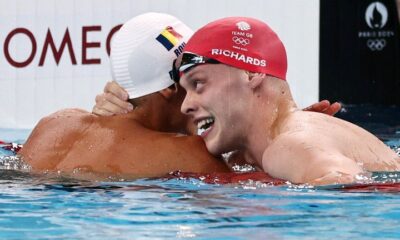 PARIS 2024 OLYMPIC GAMES: MATT RICHARDS TAKES SILVER IN THRILLING MEN’S 200M FREESTYLE AS DAVID POPOVICI SNATCHES GOLD