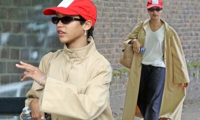 Taylor Russell seen out and about for first time since split from Harry Styles