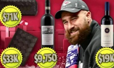 Exclusive: Travis Kelce spent over $130k on gifts for Chiefs from wine to designer bags after he ‘fell in love with Italy’