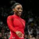 Just in: Simone Biles Wins Her 7th Olympic Gold Medal in "Power Color" Red Leotard Featuring 3,600 Swarovski Crystals