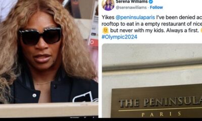 Breaking News: Serena Williams Calls Out Paris Restaurant for ‘Denying Access’ to Her and Her Children: ‘Yikes … Always a First’...see more...