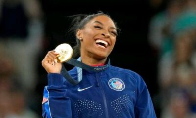 Simone Biles Celebrates the End of Paris Olympics Journey with Fresh New Hairstyle: 'Gold Medal Stylist'