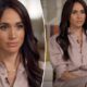 Emotional Touching: Meghan Markle keeps it monochromatic in Ralph Lauren for emotional ‘CBS Sunday Morning’ interview. See More...