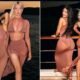 News Update: Kim Kardashian slips her famous curves into sheer bodycon dress alongside new busty BFF Olivia Pierson for steamy SKIMS shoot.see more...