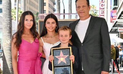 Vince Vaughn's 2 Kids Make Rare Appearance as They Support Their Dad at Hollywood Walk of Fame Ceremony