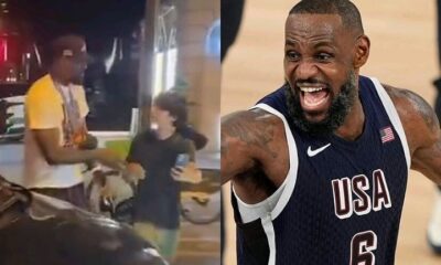 Celebration: LeBron James rude behavior toward Paris teenager spoils Team USA gold medal celebrations...see more