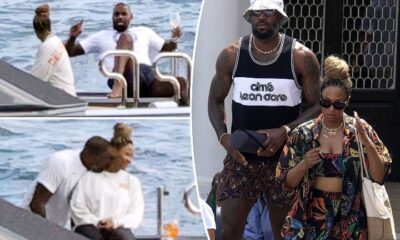 Breaking: LeBron James enjoys Capri getaway with wife Savannah as Olympics victory lap continues...see more