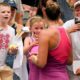 ‘How cute is that?’ Aryna Sabalenka meets her ‘mini me’ at the US Open