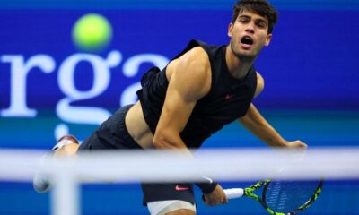 US Open 2024: Carlos Alcaraz suffers second-round exit after shock defeat to unseeded Botic van de Zandschulp...see more