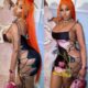 Breaking News: Nicki Minaj "THE QUEEN OF RAP" show off her gorgeous body in a new outfit "Almost Naked" which make fans criticse her,"What is she Advertising"?