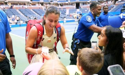 Watch: Emma Navarro’s true self comes out at 2024 US Open, “She's a riot,” fellow US Open quarterfinalist Jessica Pegula told reporters on Monday in New York with a wry smile. “Don't let her fool you.”