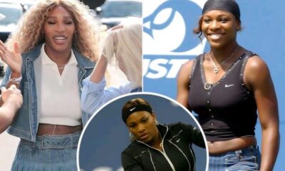 Breaking: Serena Williams Recreates Her Iconic 2004 Denim Tennis Outfit at the U.S. Open...see more