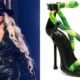 Exclusive: Beyoncé Celebrates Her 43rd Birthday Wearing Green Pucci Sandals...see more