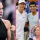 Breaking News: Chris Evert reacts to Aryna Sabalenka surpassing Carlos Alcaraz, Jannik Sinner, Novak Djokovic for fastest forehand stat at US Open 2024...see more