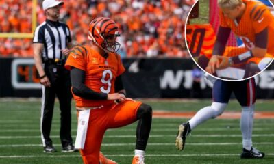 Breaking News: Bengals QB Joe Burrow addresses wrist injury concerns after video of him picking up water bottle sparks social media worries...see more