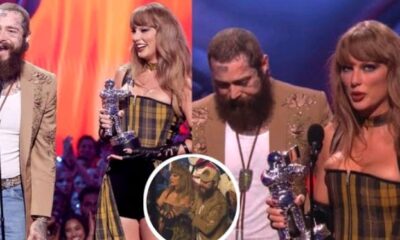 Taylor Swift Makes History: Becomes Most Awarded Artist in VMAs History, gave sweet nod to BF Travis Kelce While Receiving the award with Post Malone by saying —“ Special Thanks to my BF Travis Kelce, everything this man touches turn to Happiness, Fun and Magic and I’m so Lucky” Full story here 👇👇