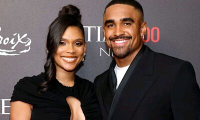 Breaking News: Eagles quarterback Jalen Hurts got engaged to longtime girlfriend Bry Burrows...see more