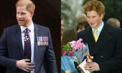 Sweet Moment: Prince Harry received lot of Flower on his 40th birthday from fans...see more