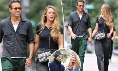 Blake Lively, Ryan Reynolds hold hands on romantic NYC stroll after ‘It Ends With Us’ backlash....see more