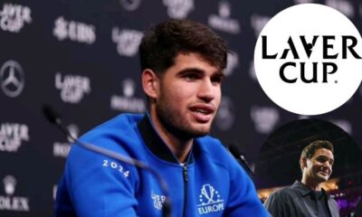 Carlos Alcaraz gives verdict on first Laver Cup outing after special Roger Federer visit...see more