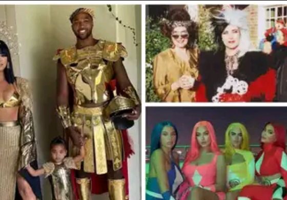 Exploring the unique Halloween costumes of the Kardashian-Jenner family - See photos