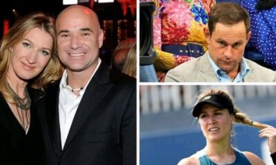 "You are the enemy" - Andre Agassi and Steffi Graf send warning to 'younger brother' Andy Roddick and Eugenie Bouchard ahead of Pickleball Slam 3...see more