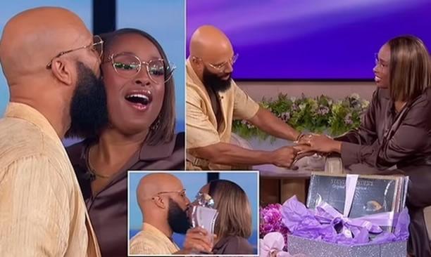 Breaking News: jennifer hudson, 43, is engaged to boyfriend common, 52, this shocking news came after rapper’s guest appearance on the thursday’s episode of her talk show, where he expressed his true feelings… she also announce that they are expecting a… see more